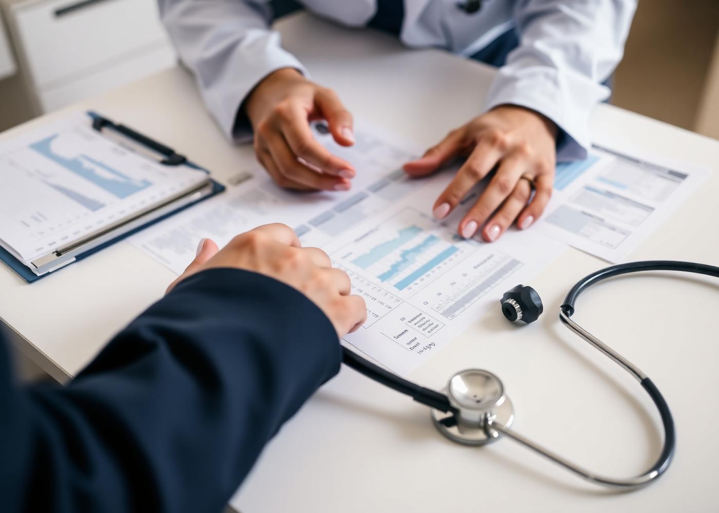Reviewing medical records